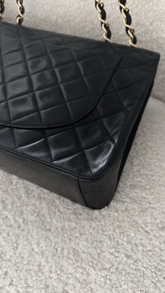 Chanel Vintage Jumbo Single Flap Bag