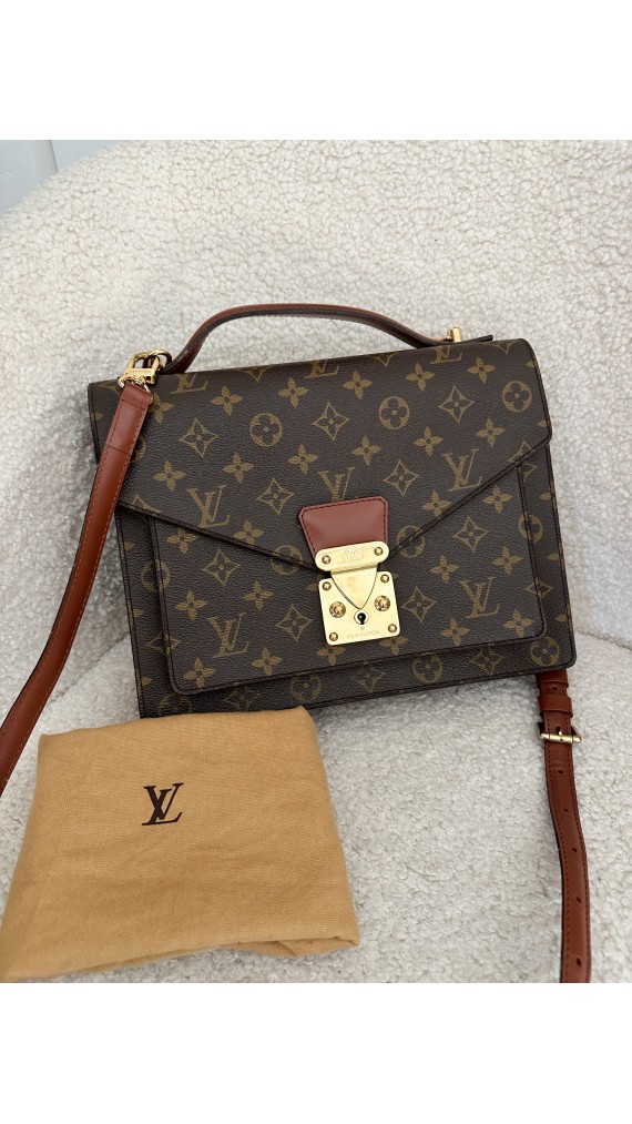 Louis Vuitton Monceau Shoulder Bag