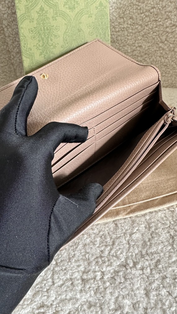Gucci Marmont lommebok fullsett