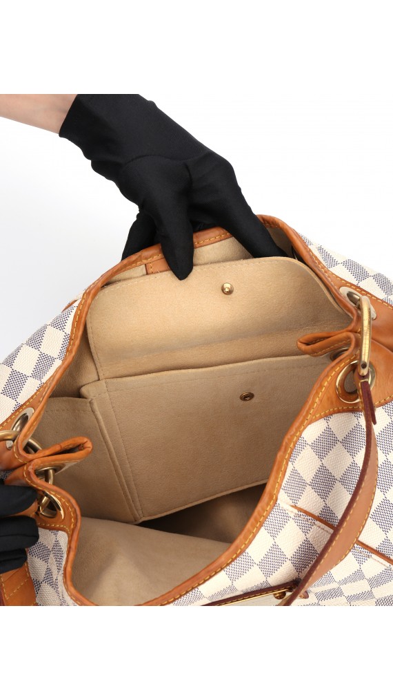 Louis Vuitton Galliera Shoulder Bag i Damier azur