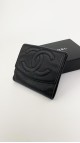 Chanel lommebok(kort) i caviar
