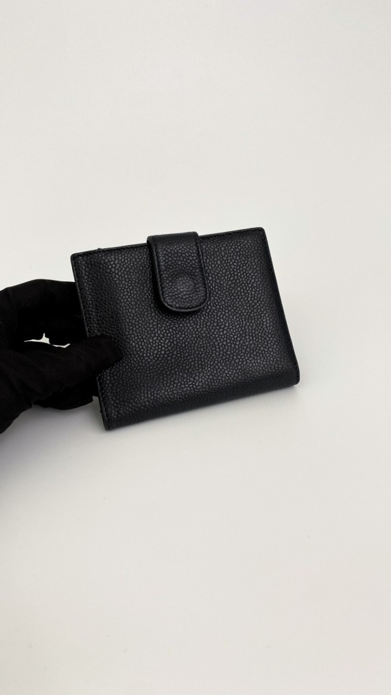 Chanel lommebok(kort) i caviar