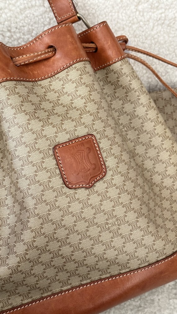 Celine Bucket Bag m. clutch