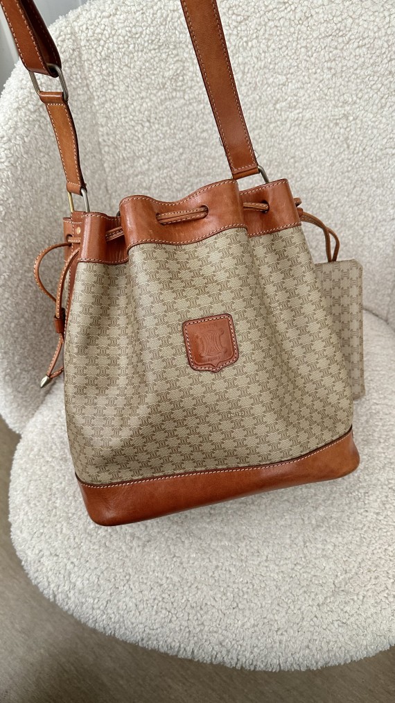 Celine Bucket Bag m. clutch