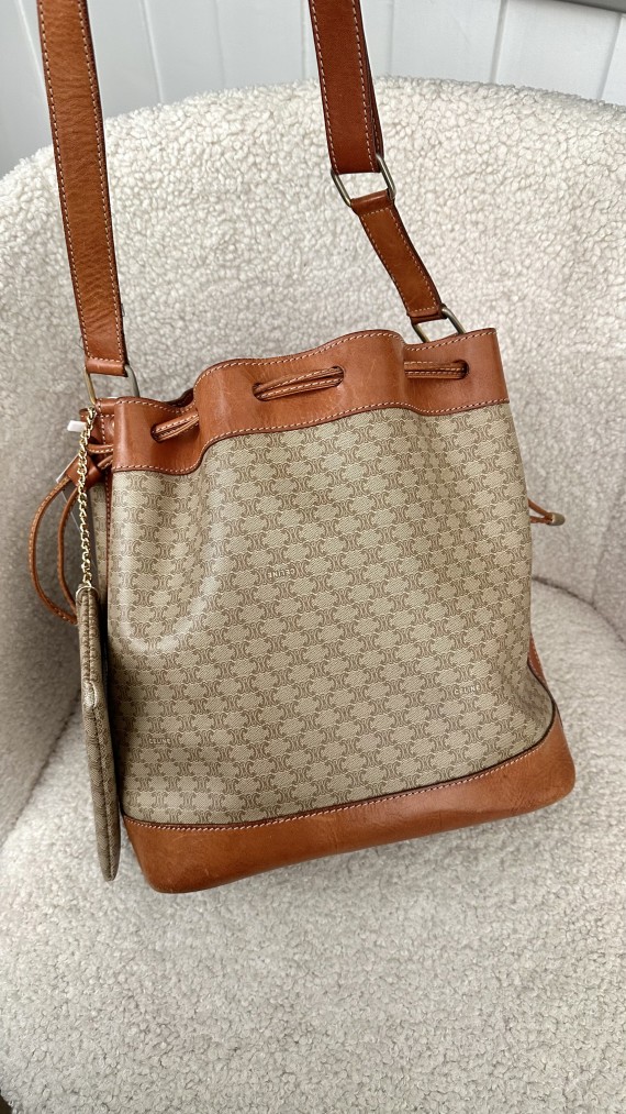 Celine Bucket Bag m. clutch