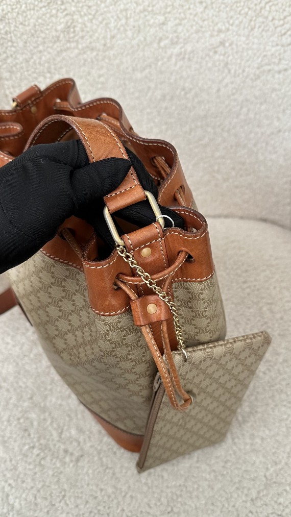 Celine Bucket Bag m. clutch