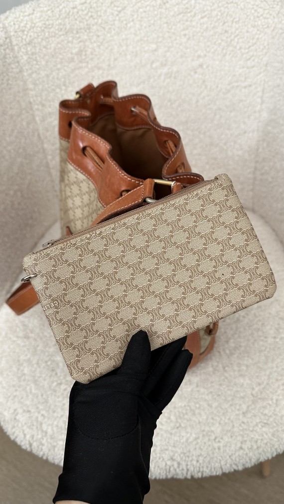 Celine Bucket Bag m. clutch