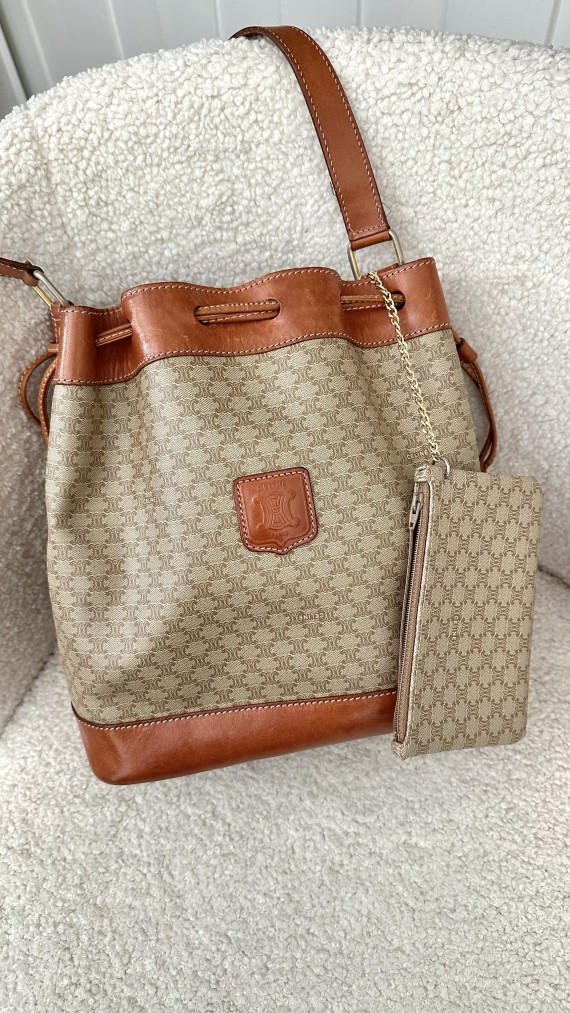 Celine Bucket Bag m. clutch