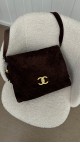 Chanel Velvet Shoulder Bag
