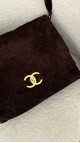 Chanel Velvet Shoulder Bag