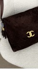 Chanel Velvet Shoulder Bag