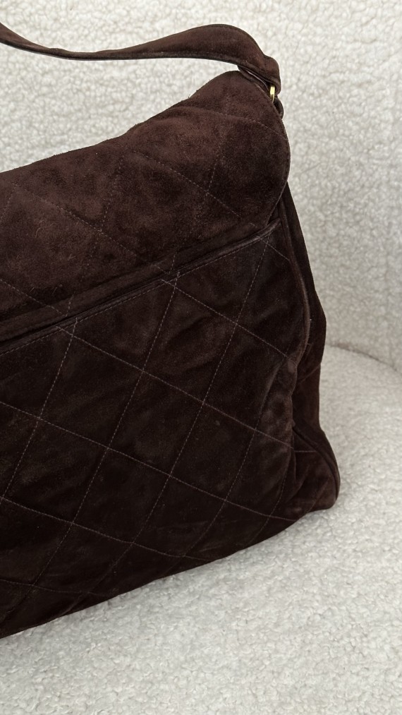 Chanel Velvet Shoulder Bag
