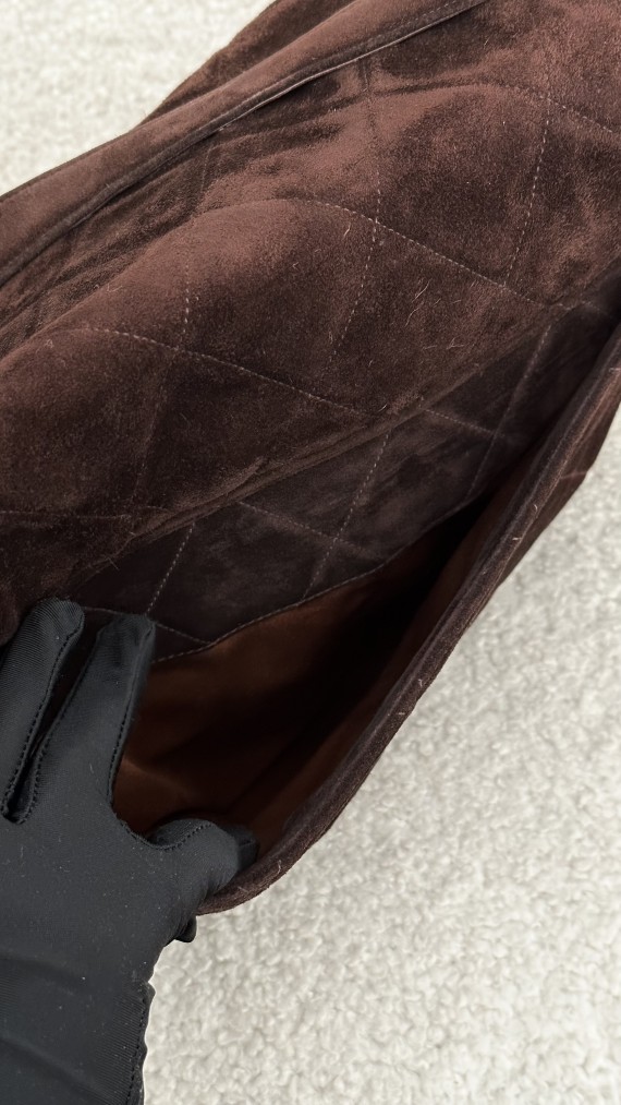 Chanel Velvet Shoulder Bag