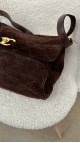Chanel Velvet Shoulder Bag