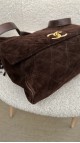 Chanel Velvet Shoulder Bag