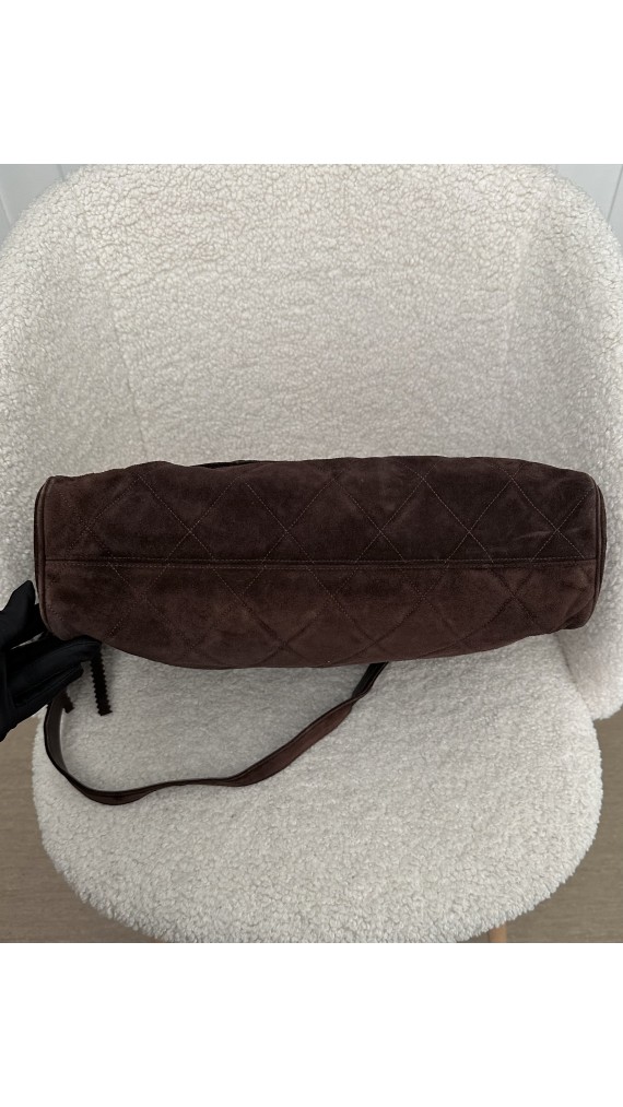 Chanel Velvet Shoulder Bag