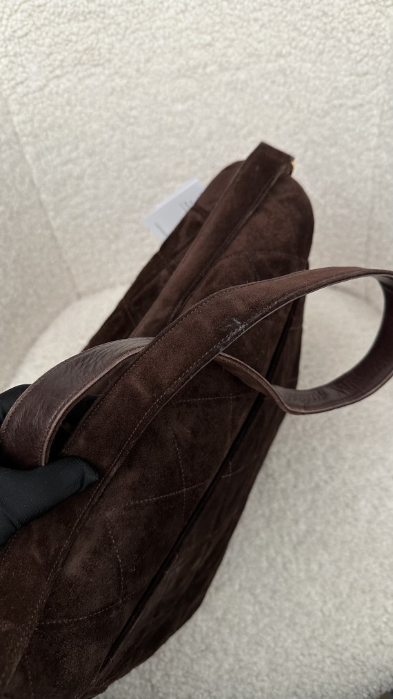 Chanel Velvet Shoulder Bag