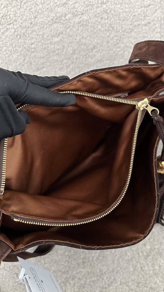 Chanel Velvet Shoulder Bag