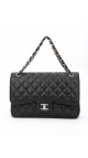 Chanel Classic Double Flap Bag Jumbo Caviar