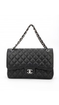 Chanel Classic Double Flap Bag Jumbo Caviar