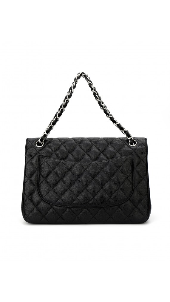 Chanel Classic Double Flap Bag Jumbo Caviar