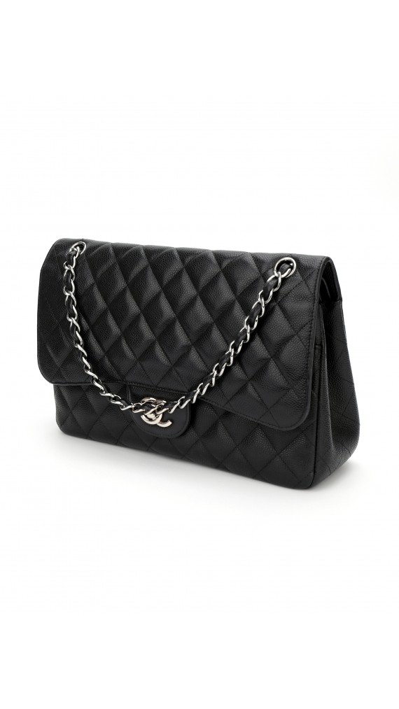 Chanel Classic Double Flap Bag Jumbo Caviar