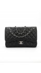 Chanel Classic Double Flap Bag Jumbo Caviar