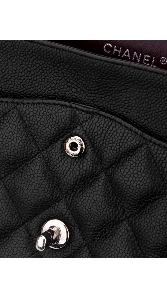 Chanel Classic Double Flap Bag Jumbo Caviar