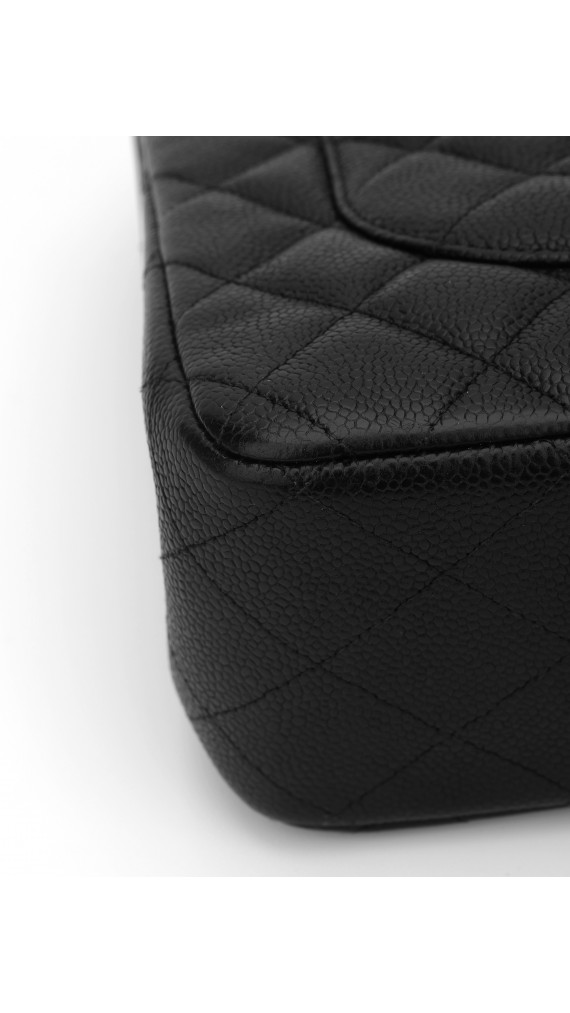 Chanel Classic Double Flap Bag Jumbo Caviar