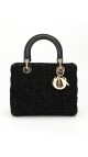Lady Dior Tweed Medium Shoulder Bag