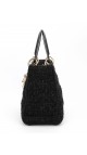 Lady Dior Tweed Medium Shoulder Bag