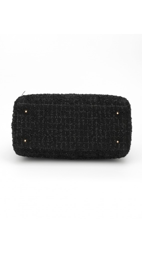 Lady Dior Tweed Medium Shoulder Bag