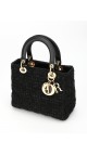 Lady Dior Tweed Medium Shoulder Bag
