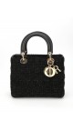 Lady Dior Tweed Medium Shoulder Bag