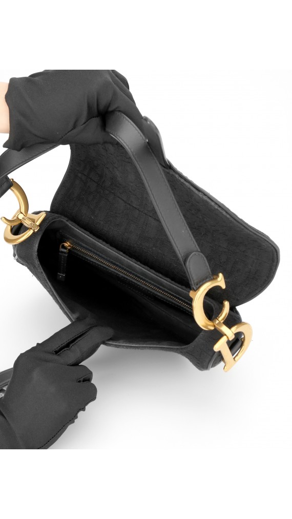 Dior Monogram Saddle Bag