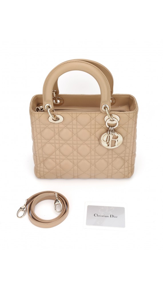 Lady Dior Shoulder Bag Size Medium