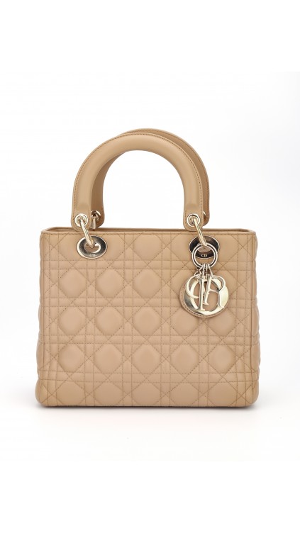 Lady Dior Shoulder Bag Size Medium