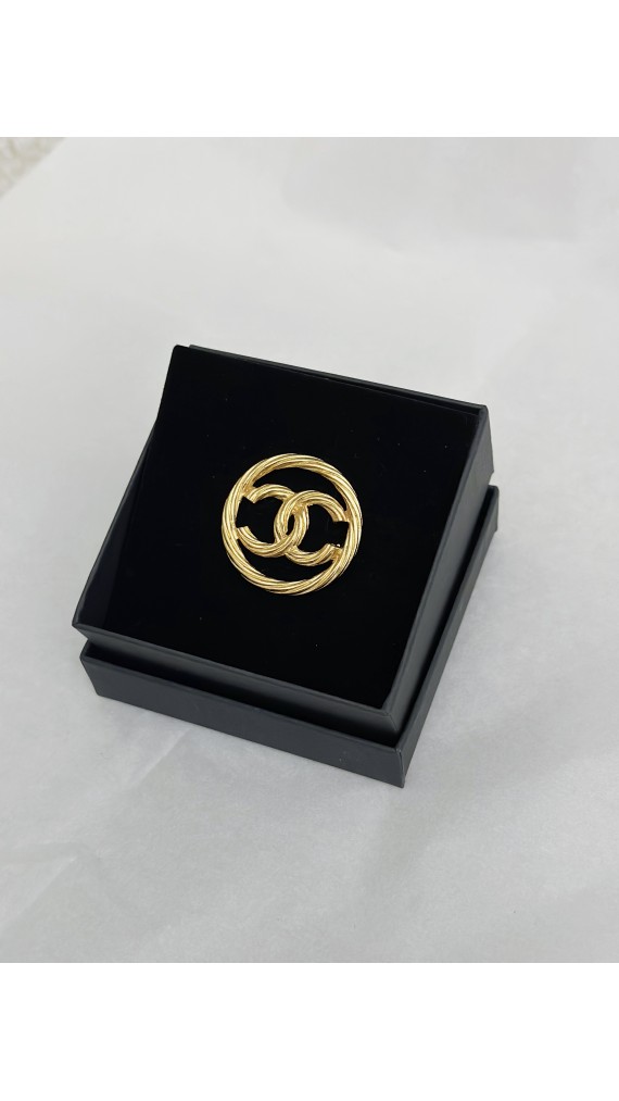Autentisk Vintage Chanel Brosje
