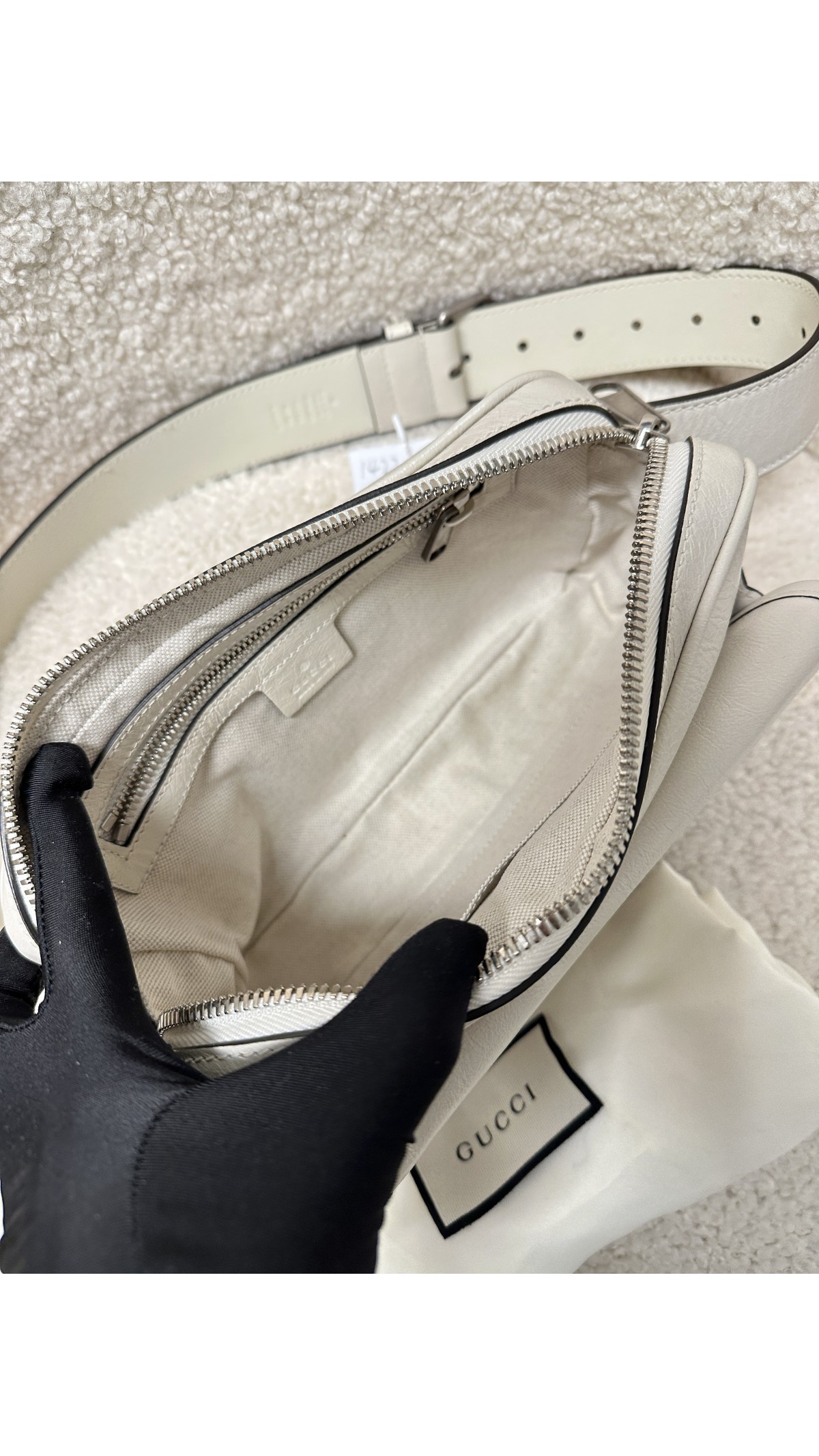 Gucci Leather Bum Bag