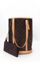 Louis Vuitton Bucket Bag m. clutch