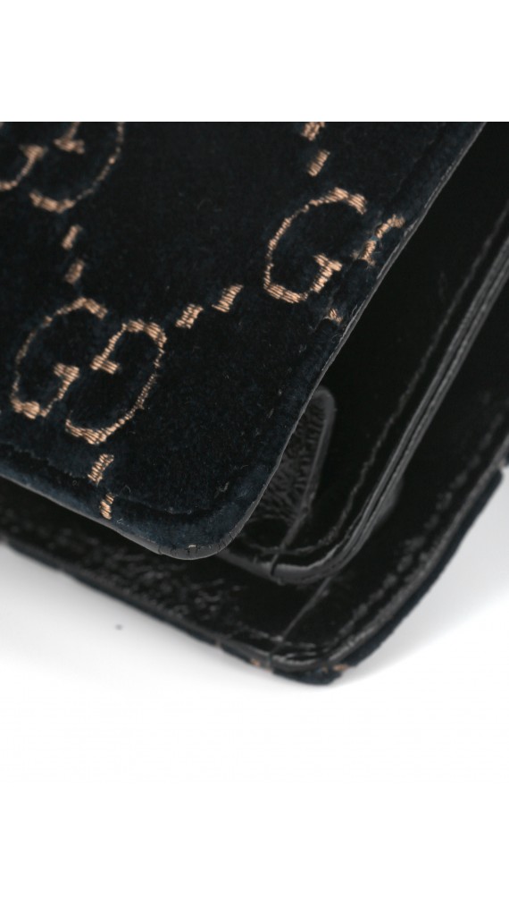 Gucci GG Dionysus Small Blue Velvet