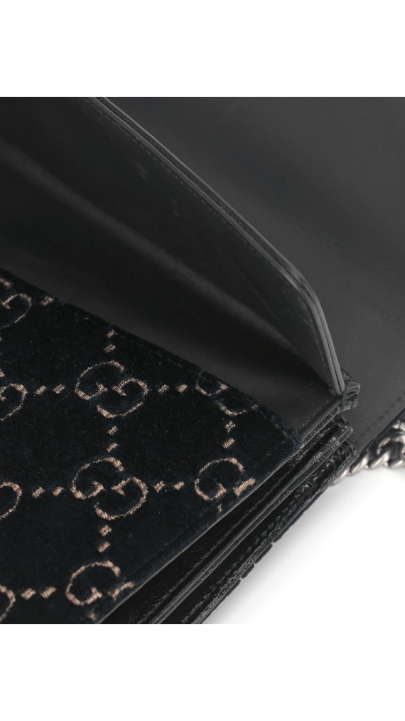 Gucci GG Dionysus Small Blue Velvet