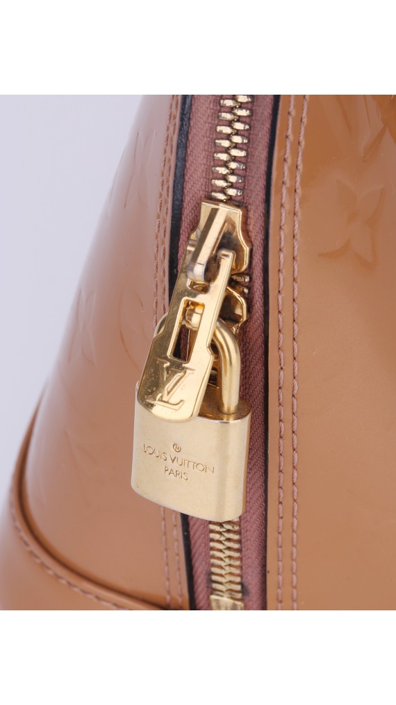 Louis Vuitton Alma BB Vernis Shoulder Bag