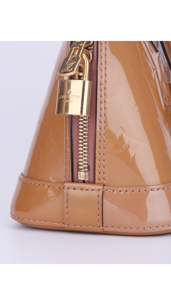 Louis Vuitton Alma BB Vernis Shoulder Bag