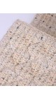 Chanel Wood Handle Tweed Bag