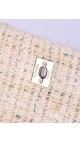 Chanel Wood Handle Tweed Bag
