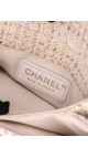 Chanel Wood Handle Tweed Bag