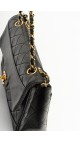 Chanel Single Flap Bag m. Clutch