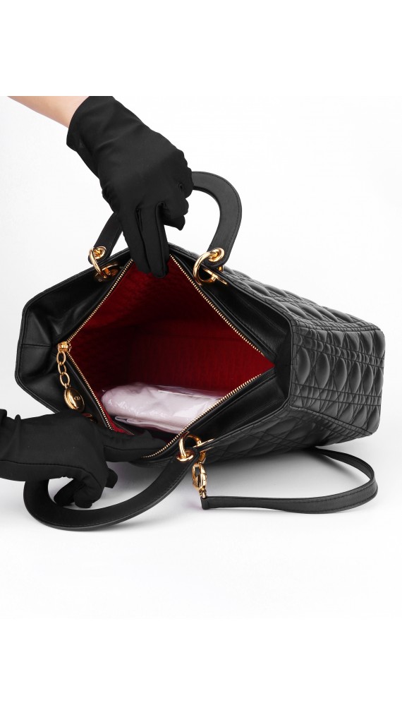 Lady Dior Large Shoulder Bag