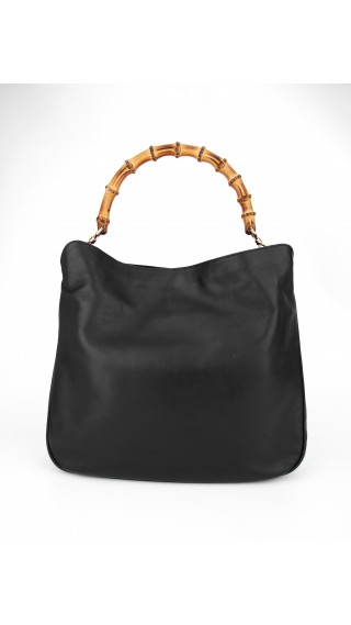 Vintage Gucci Bamboo Tote Bag